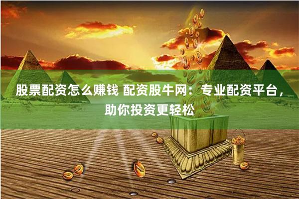 股票配资怎么赚钱 配资股牛网：专业配资平台，助你投资更轻松